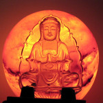 Quan Yin and Salt Lamp